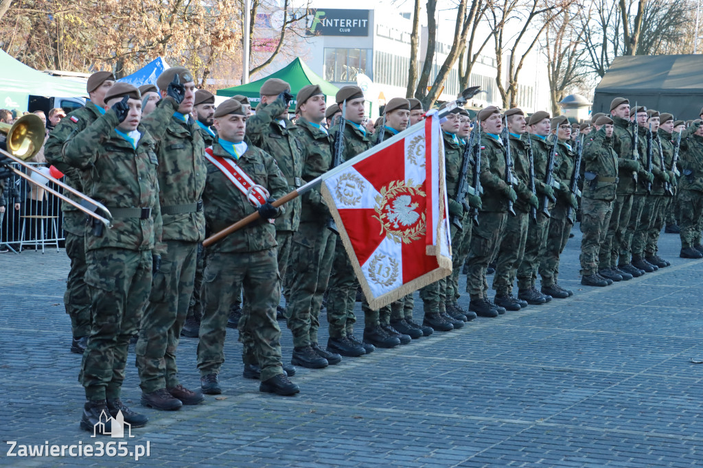 Fotorelacja: Uroczysta Przysięga Wojskowa Żołnierzy 13 Śląskiej Brygady Obrony Terytorialnej