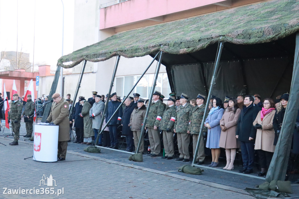 Fotorelacja: Uroczysta Przysięga Wojskowa Żołnierzy 13 Śląskiej Brygady Obrony Terytorialnej