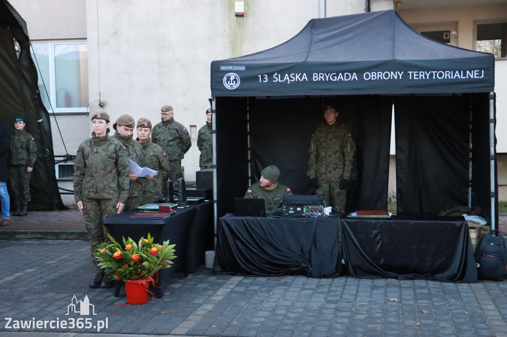 Fotorelacja: Uroczysta Przysięga Wojskowa Żołnierzy 13 Śląskiej Brygady Obrony Terytorialnej