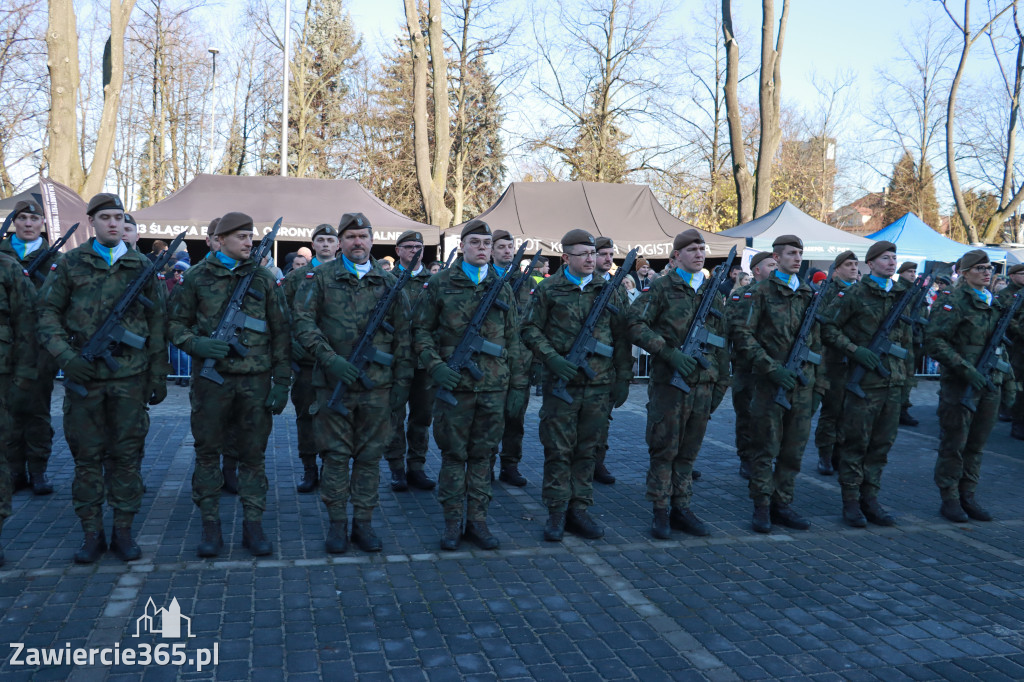 Fotorelacja: Uroczysta Przysięga Wojskowa Żołnierzy 13 Śląskiej Brygady Obrony Terytorialnej