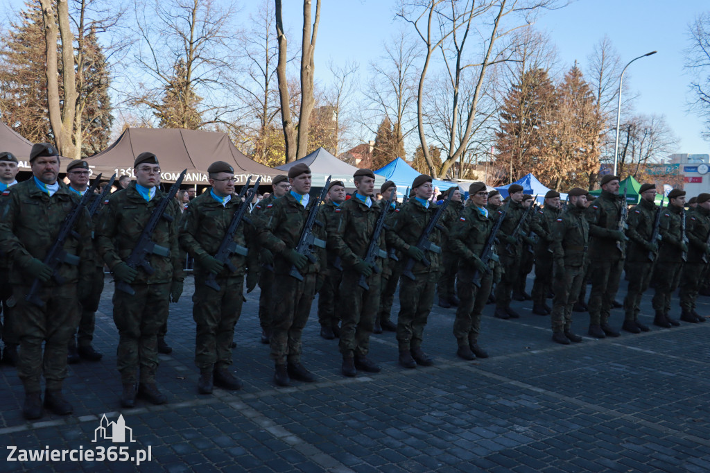 Fotorelacja: Uroczysta Przysięga Wojskowa Żołnierzy 13 Śląskiej Brygady Obrony Terytorialnej