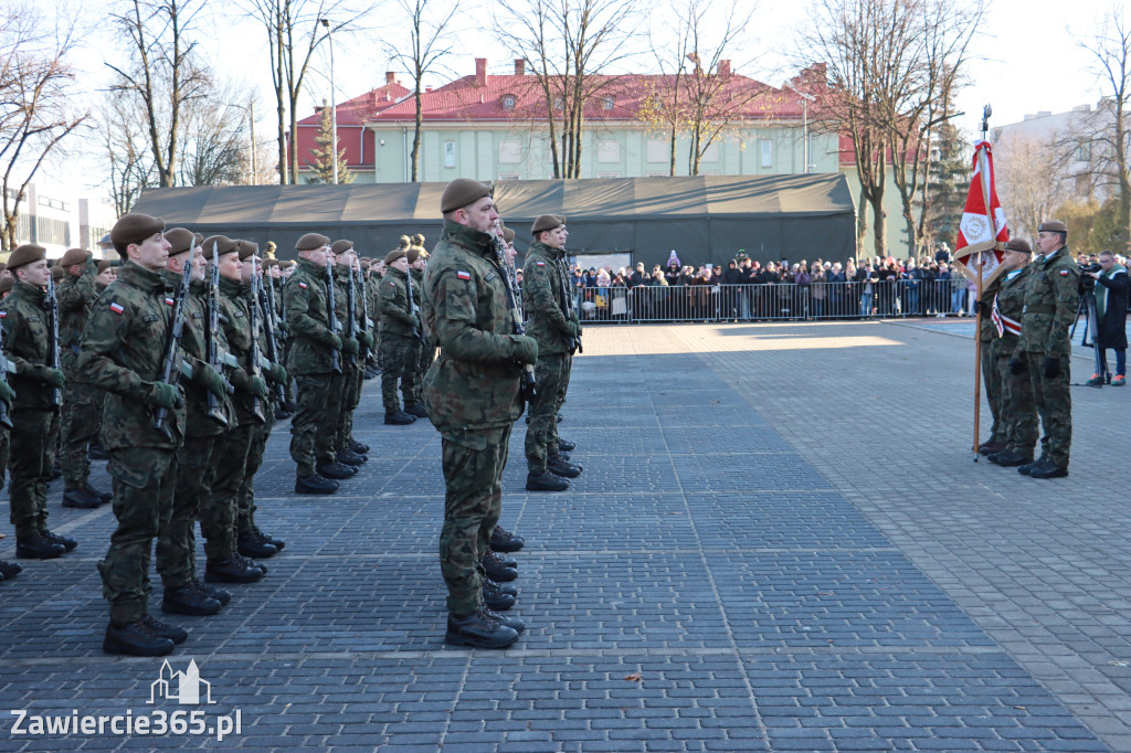 Fotorelacja: Uroczysta Przysięga Wojskowa Żołnierzy 13 Śląskiej Brygady Obrony Terytorialnej