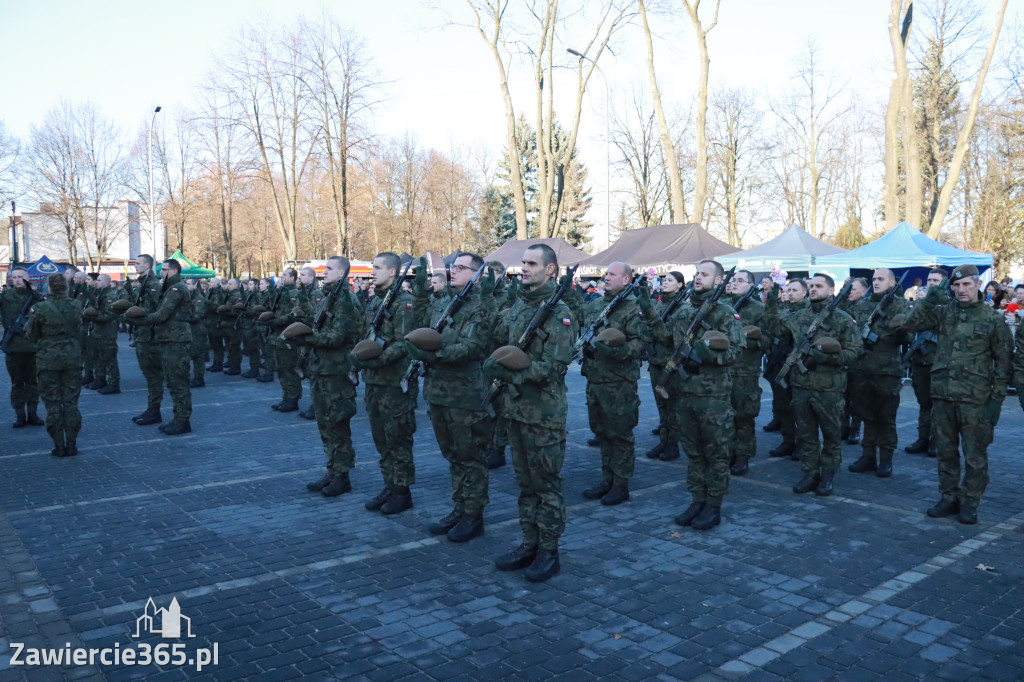 Fotorelacja: Uroczysta Przysięga Wojskowa Żołnierzy 13 Śląskiej Brygady Obrony Terytorialnej