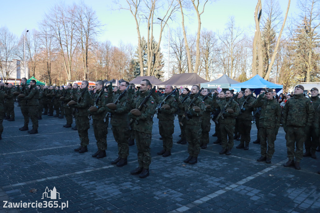 Fotorelacja: Uroczysta Przysięga Wojskowa Żołnierzy 13 Śląskiej Brygady Obrony Terytorialnej