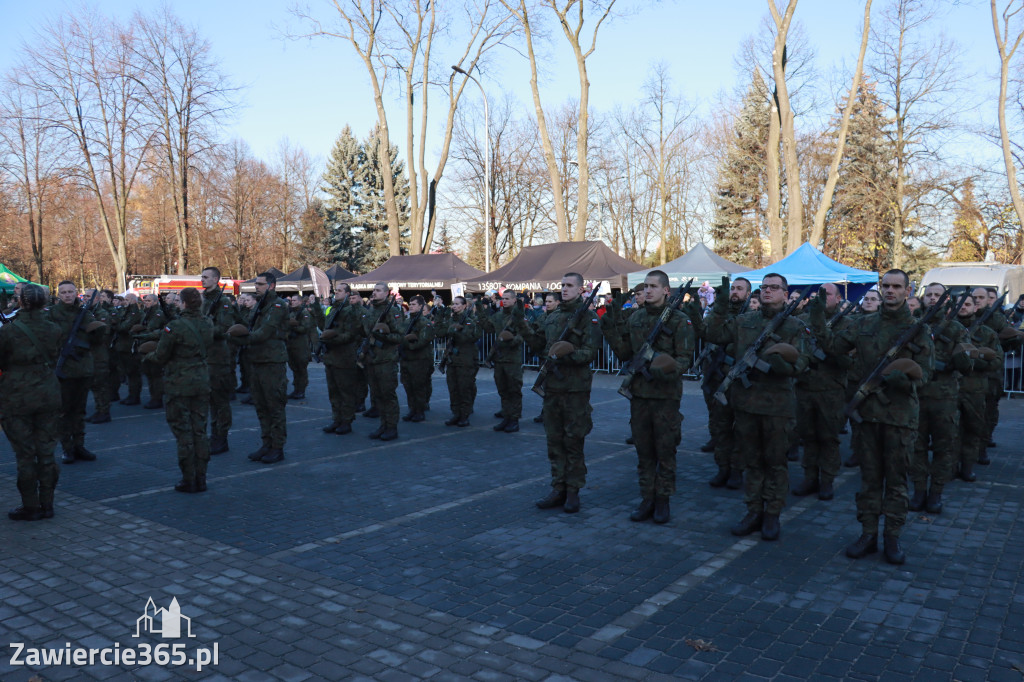 Fotorelacja: Uroczysta Przysięga Wojskowa Żołnierzy 13 Śląskiej Brygady Obrony Terytorialnej