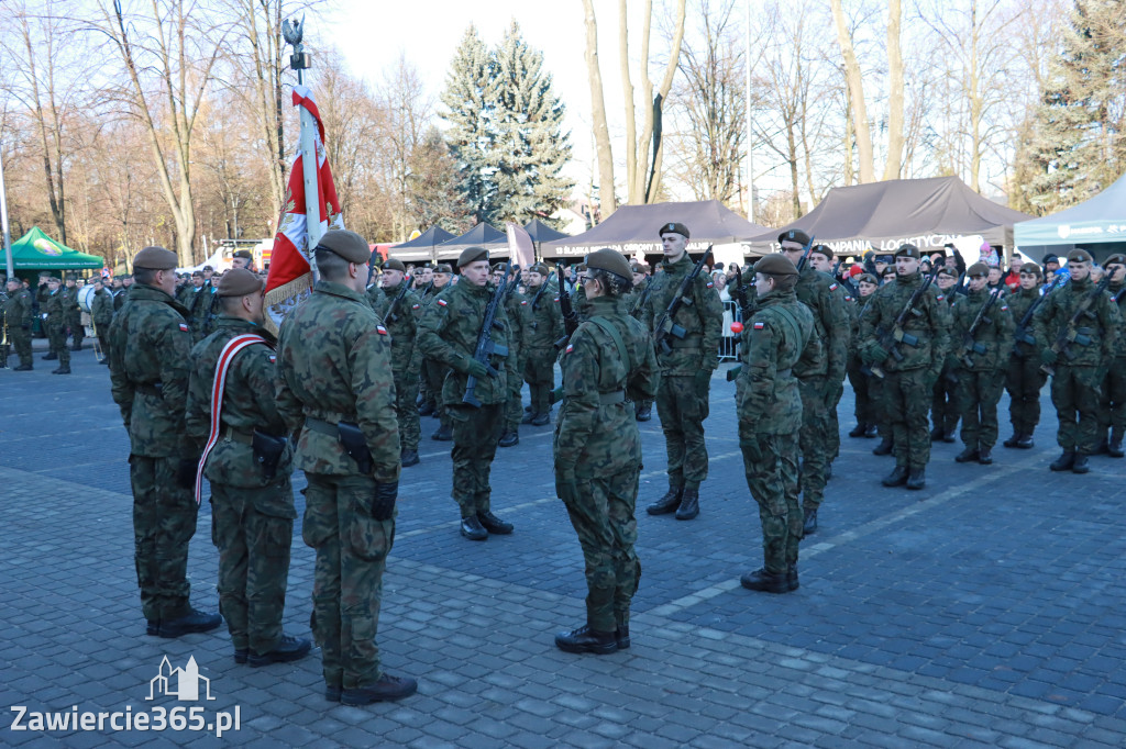 Fotorelacja: Uroczysta Przysięga Wojskowa Żołnierzy 13 Śląskiej Brygady Obrony Terytorialnej