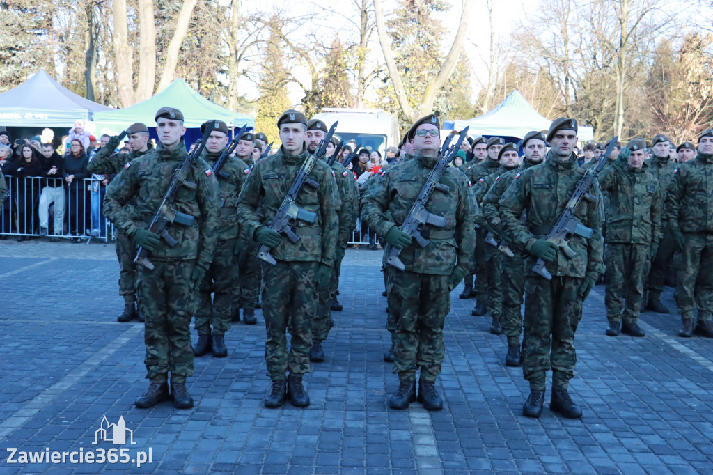 Fotorelacja: Uroczysta Przysięga Wojskowa Żołnierzy 13 Śląskiej Brygady Obrony Terytorialnej