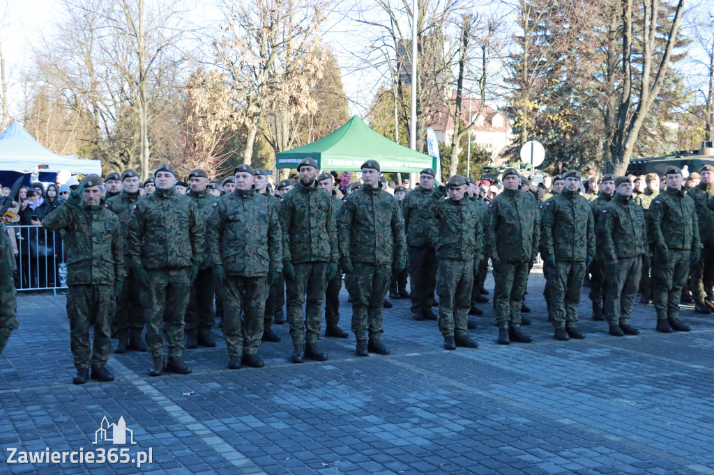 Fotorelacja: Uroczysta Przysięga Wojskowa Żołnierzy 13 Śląskiej Brygady Obrony Terytorialnej