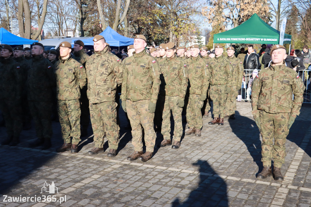 Fotorelacja: Uroczysta Przysięga Wojskowa Żołnierzy 13 Śląskiej Brygady Obrony Terytorialnej