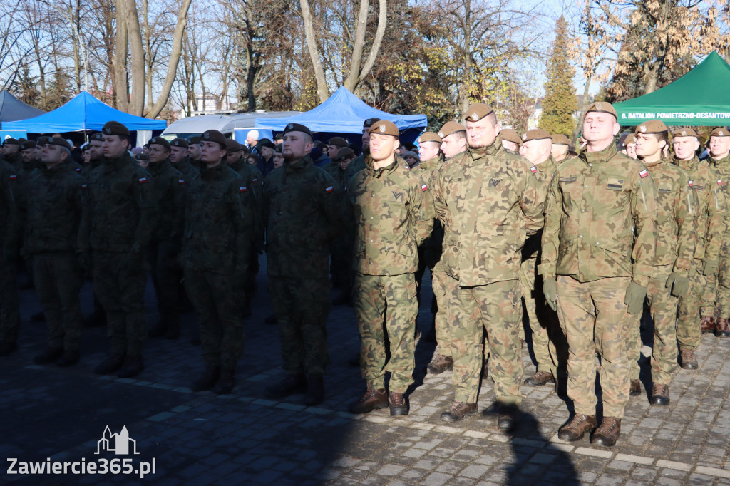 Fotorelacja: Uroczysta Przysięga Wojskowa Żołnierzy 13 Śląskiej Brygady Obrony Terytorialnej