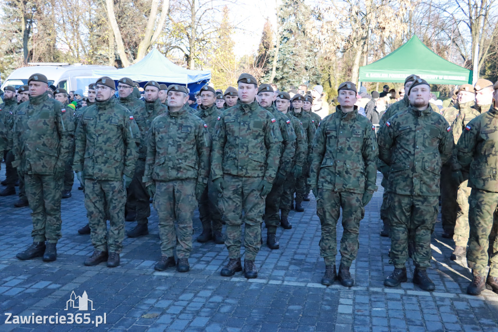 Fotorelacja: Uroczysta Przysięga Wojskowa Żołnierzy 13 Śląskiej Brygady Obrony Terytorialnej