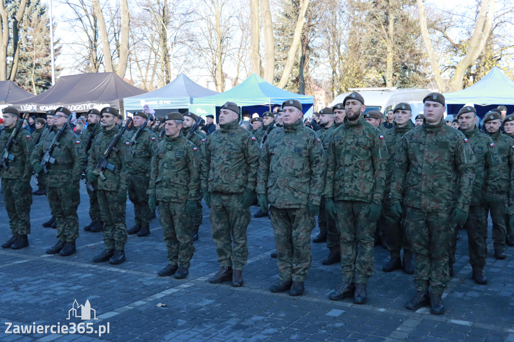 Fotorelacja: Uroczysta Przysięga Wojskowa Żołnierzy 13 Śląskiej Brygady Obrony Terytorialnej