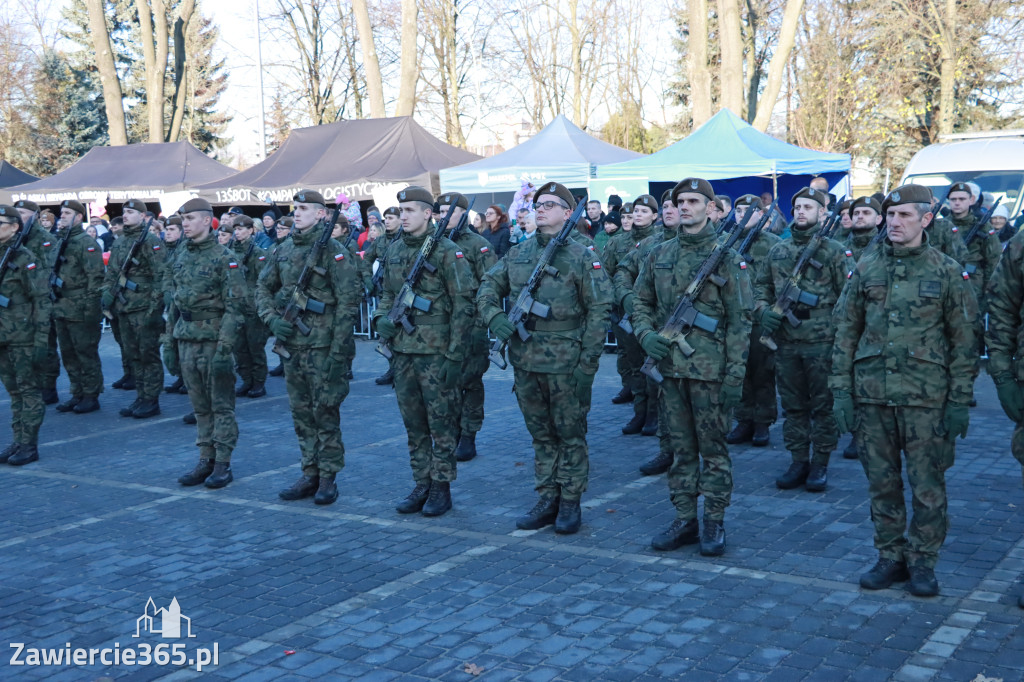 Fotorelacja: Uroczysta Przysięga Wojskowa Żołnierzy 13 Śląskiej Brygady Obrony Terytorialnej