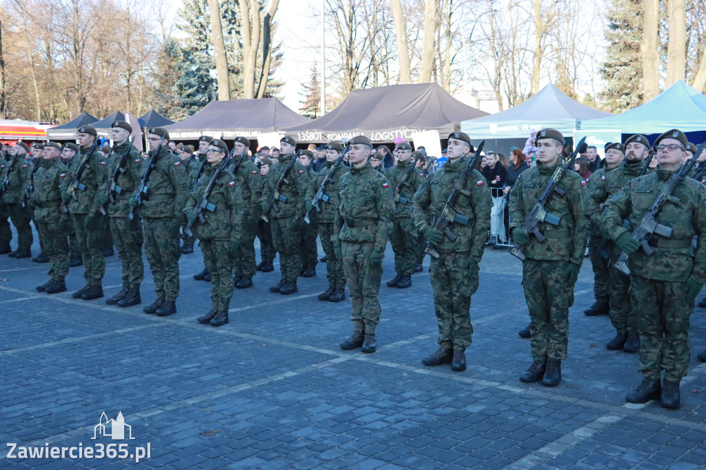 Fotorelacja: Uroczysta Przysięga Wojskowa Żołnierzy 13 Śląskiej Brygady Obrony Terytorialnej