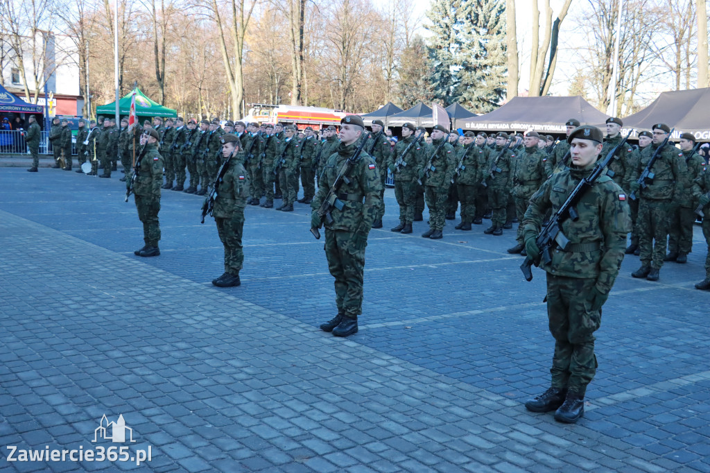 Fotorelacja: Uroczysta Przysięga Wojskowa Żołnierzy 13 Śląskiej Brygady Obrony Terytorialnej