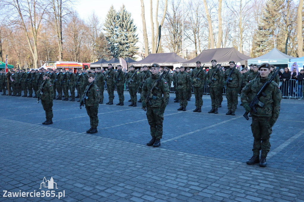 Fotorelacja: Uroczysta Przysięga Wojskowa Żołnierzy 13 Śląskiej Brygady Obrony Terytorialnej