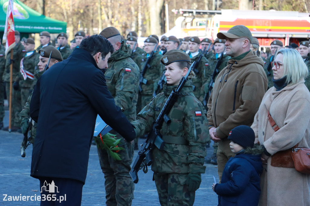 Fotorelacja: Uroczysta Przysięga Wojskowa Żołnierzy 13 Śląskiej Brygady Obrony Terytorialnej