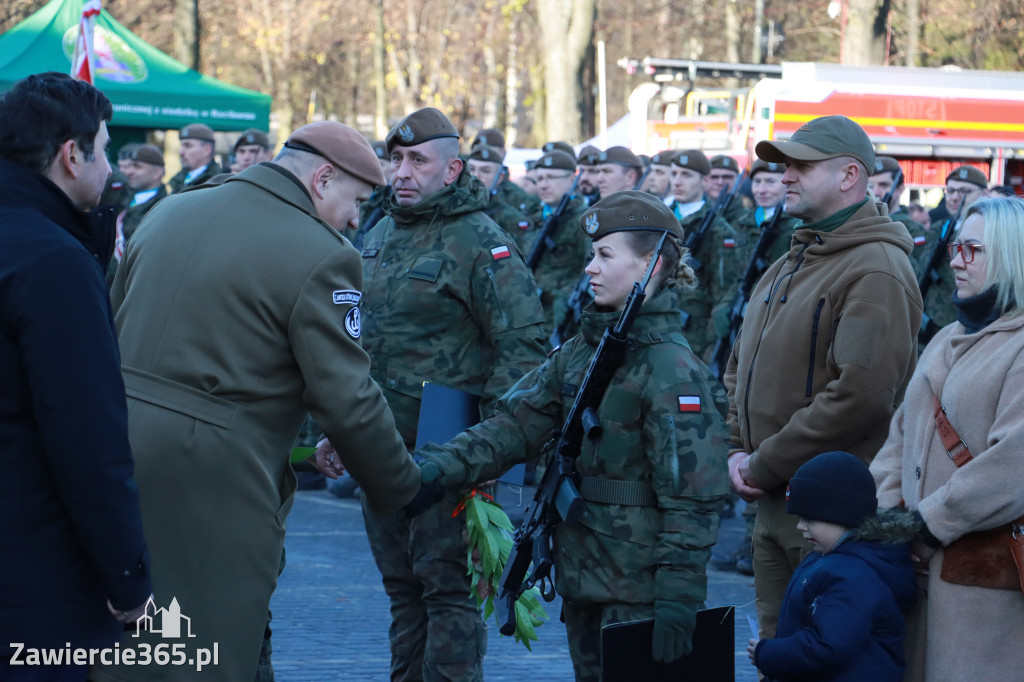 Fotorelacja: Uroczysta Przysięga Wojskowa Żołnierzy 13 Śląskiej Brygady Obrony Terytorialnej