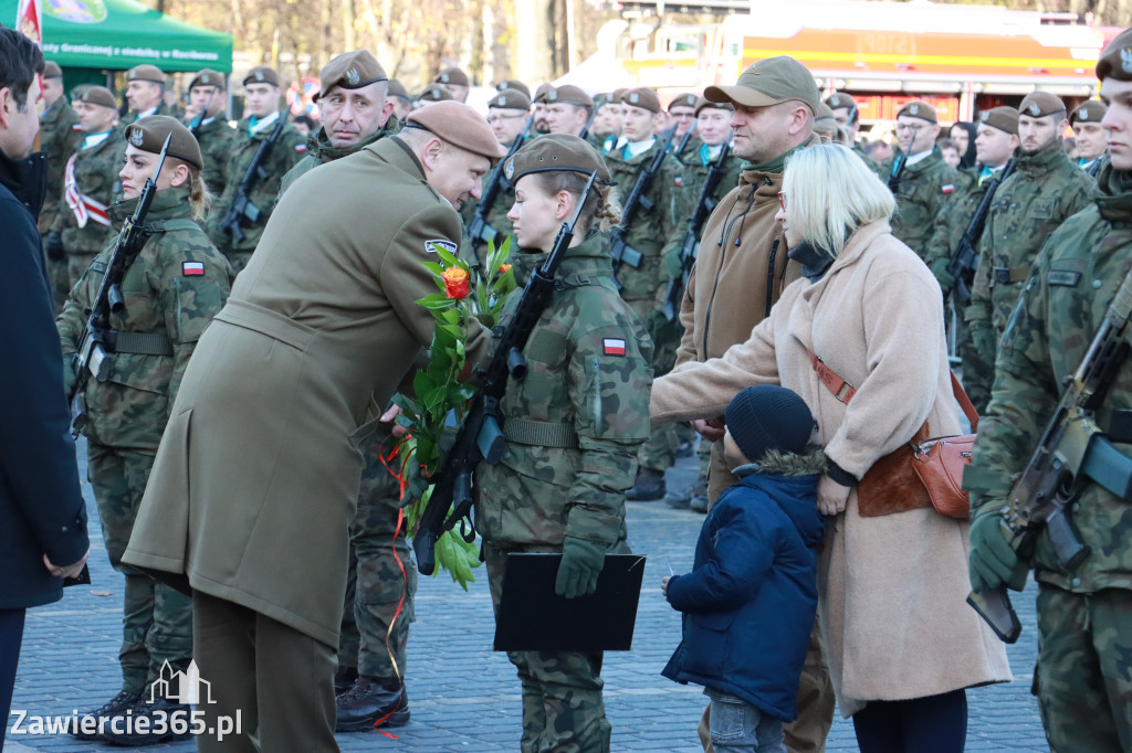 Fotorelacja: Uroczysta Przysięga Wojskowa Żołnierzy 13 Śląskiej Brygady Obrony Terytorialnej