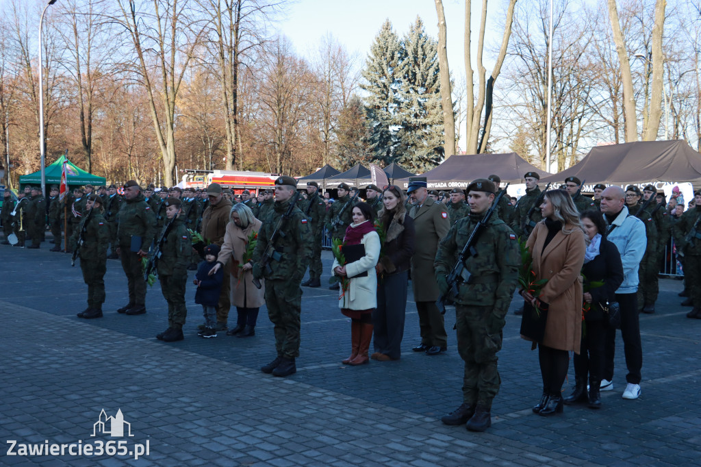 Fotorelacja: Uroczysta Przysięga Wojskowa Żołnierzy 13 Śląskiej Brygady Obrony Terytorialnej