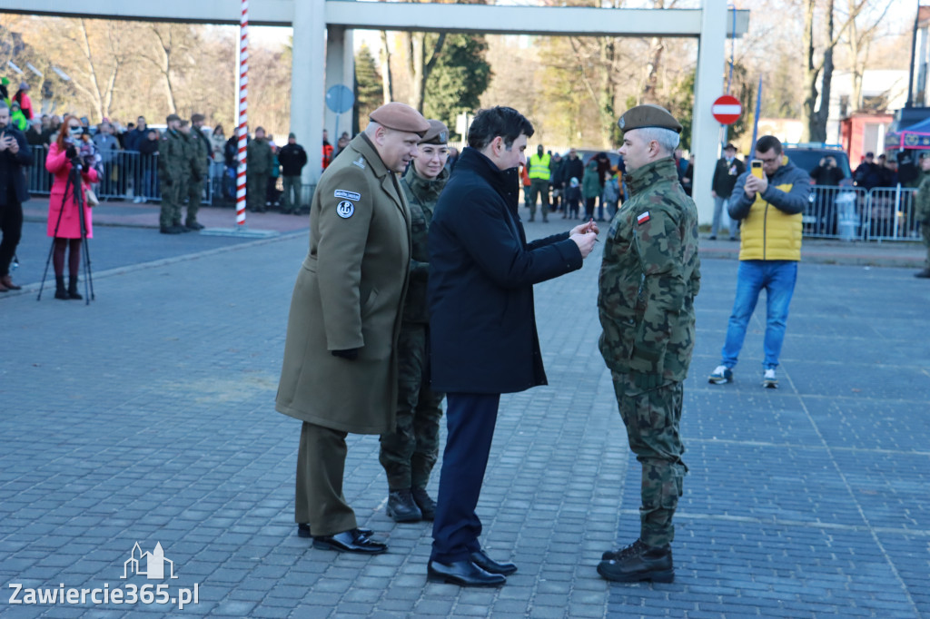 Fotorelacja: Uroczysta Przysięga Wojskowa Żołnierzy 13 Śląskiej Brygady Obrony Terytorialnej