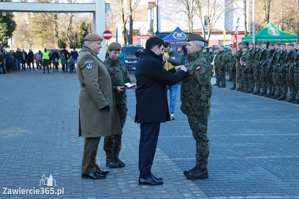 Fotorelacja: Uroczysta Przysięga Wojskowa Żołnierzy 13 Śląskiej Brygady Obrony Terytorialnej