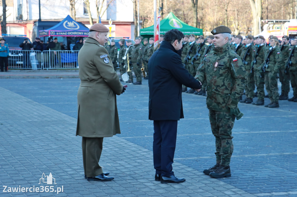 Fotorelacja: Uroczysta Przysięga Wojskowa Żołnierzy 13 Śląskiej Brygady Obrony Terytorialnej