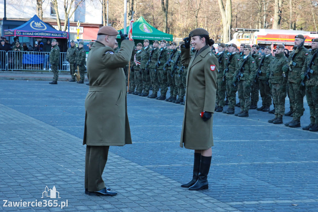 Fotorelacja: Uroczysta Przysięga Wojskowa Żołnierzy 13 Śląskiej Brygady Obrony Terytorialnej