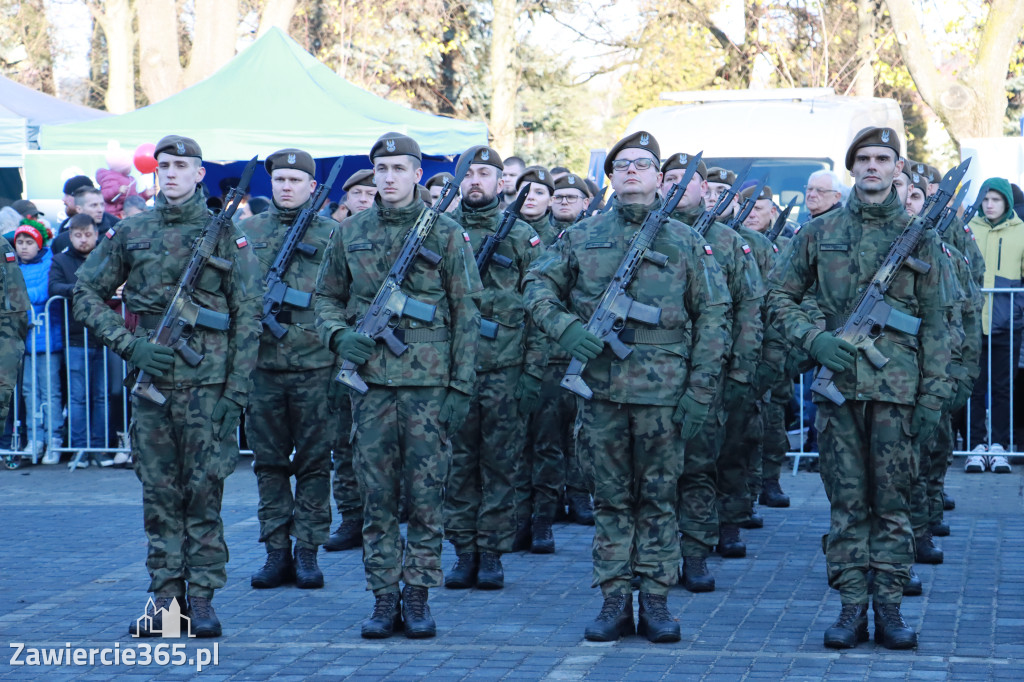 Fotorelacja: Uroczysta Przysięga Wojskowa Żołnierzy 13 Śląskiej Brygady Obrony Terytorialnej