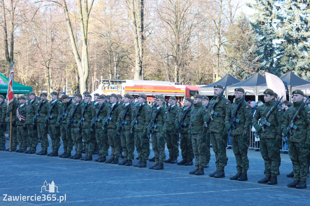 Fotorelacja: Uroczysta Przysięga Wojskowa Żołnierzy 13 Śląskiej Brygady Obrony Terytorialnej