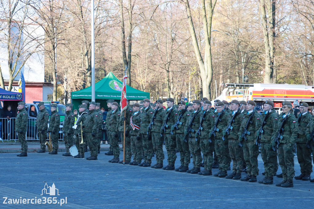 Fotorelacja: Uroczysta Przysięga Wojskowa Żołnierzy 13 Śląskiej Brygady Obrony Terytorialnej