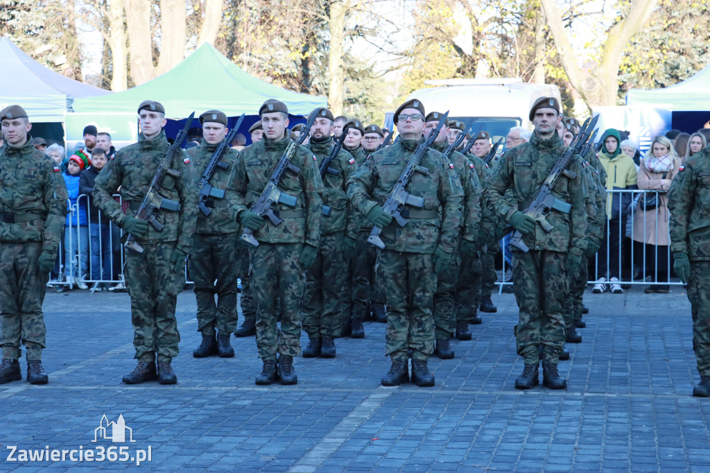 Fotorelacja: Uroczysta Przysięga Wojskowa Żołnierzy 13 Śląskiej Brygady Obrony Terytorialnej