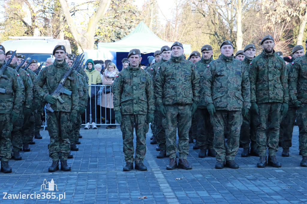 Fotorelacja: Uroczysta Przysięga Wojskowa Żołnierzy 13 Śląskiej Brygady Obrony Terytorialnej