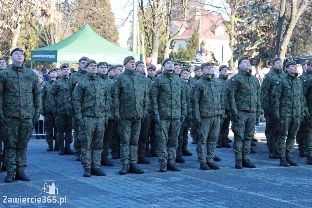 Fotorelacja: Uroczysta Przysięga Wojskowa Żołnierzy 13 Śląskiej Brygady Obrony Terytorialnej