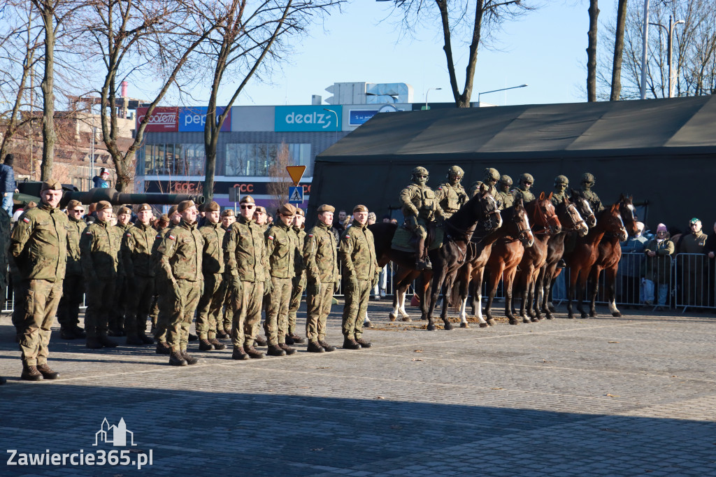 Fotorelacja: Uroczysta Przysięga Wojskowa Żołnierzy 13 Śląskiej Brygady Obrony Terytorialnej