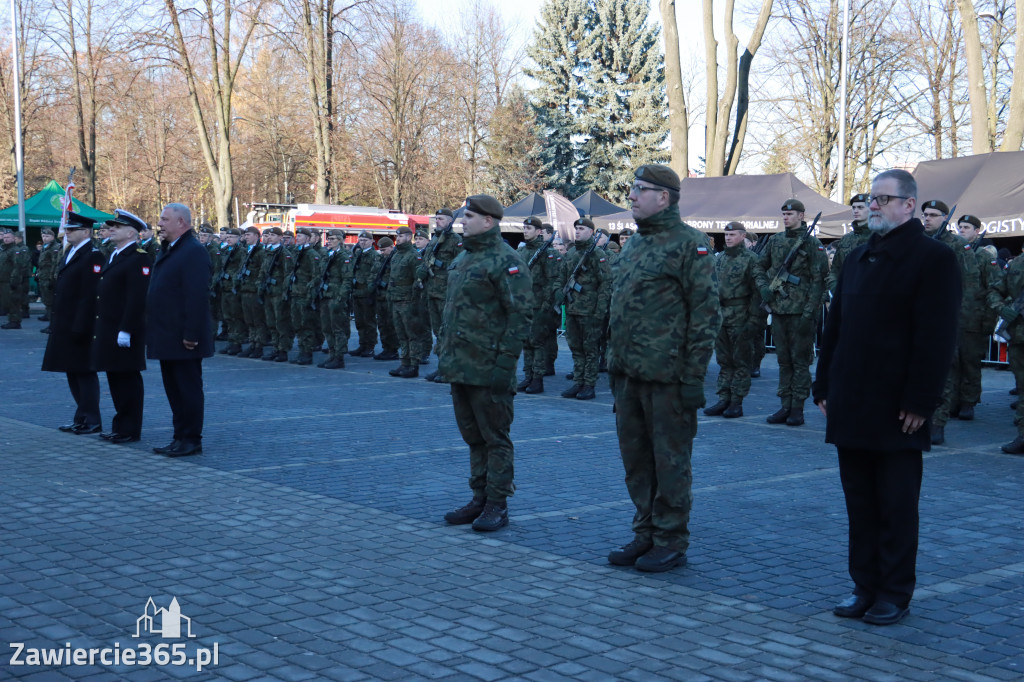 Fotorelacja: Uroczysta Przysięga Wojskowa Żołnierzy 13 Śląskiej Brygady Obrony Terytorialnej