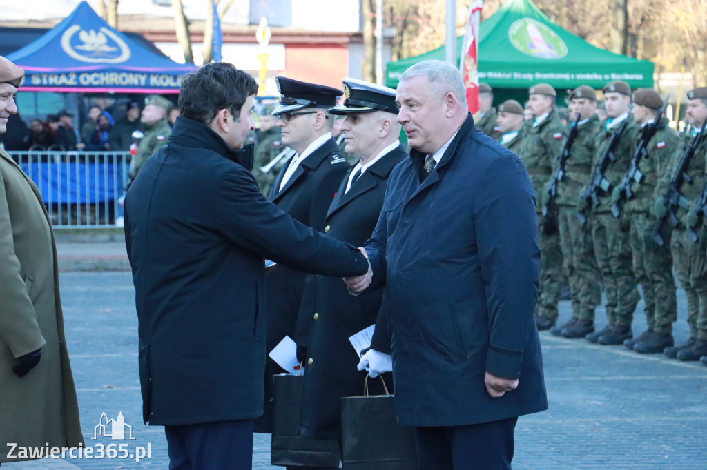 Fotorelacja: Uroczysta Przysięga Wojskowa Żołnierzy 13 Śląskiej Brygady Obrony Terytorialnej