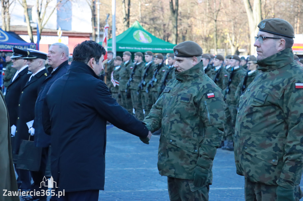 Fotorelacja: Uroczysta Przysięga Wojskowa Żołnierzy 13 Śląskiej Brygady Obrony Terytorialnej