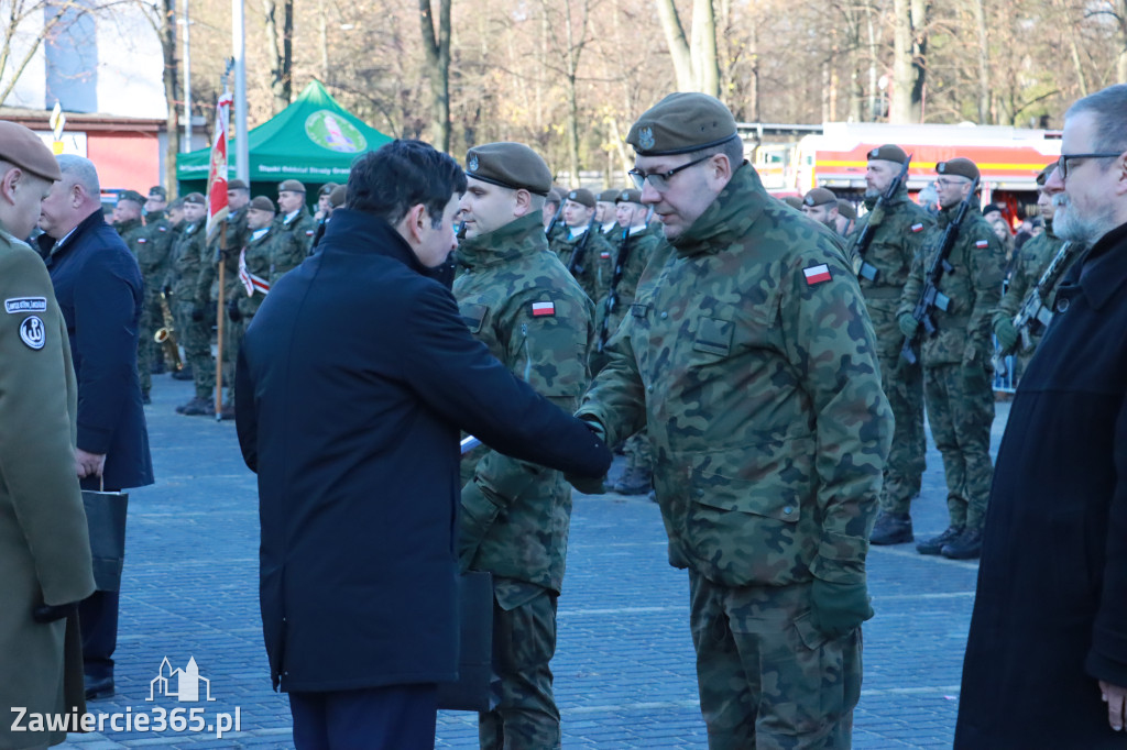 Fotorelacja: Uroczysta Przysięga Wojskowa Żołnierzy 13 Śląskiej Brygady Obrony Terytorialnej