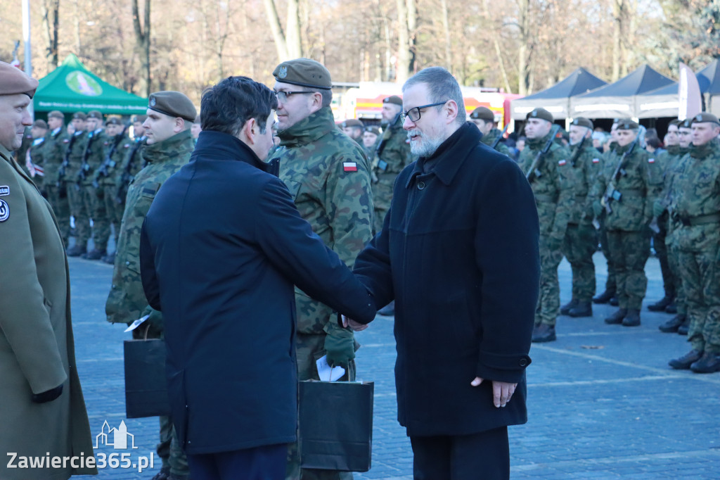 Fotorelacja: Uroczysta Przysięga Wojskowa Żołnierzy 13 Śląskiej Brygady Obrony Terytorialnej