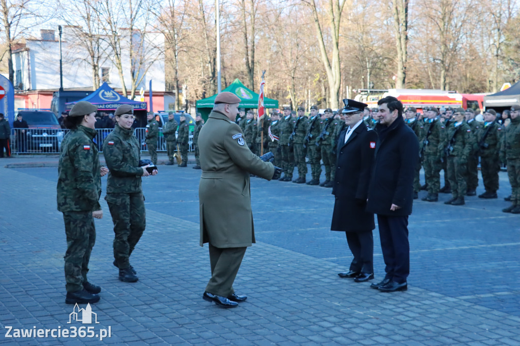 Fotorelacja: Uroczysta Przysięga Wojskowa Żołnierzy 13 Śląskiej Brygady Obrony Terytorialnej