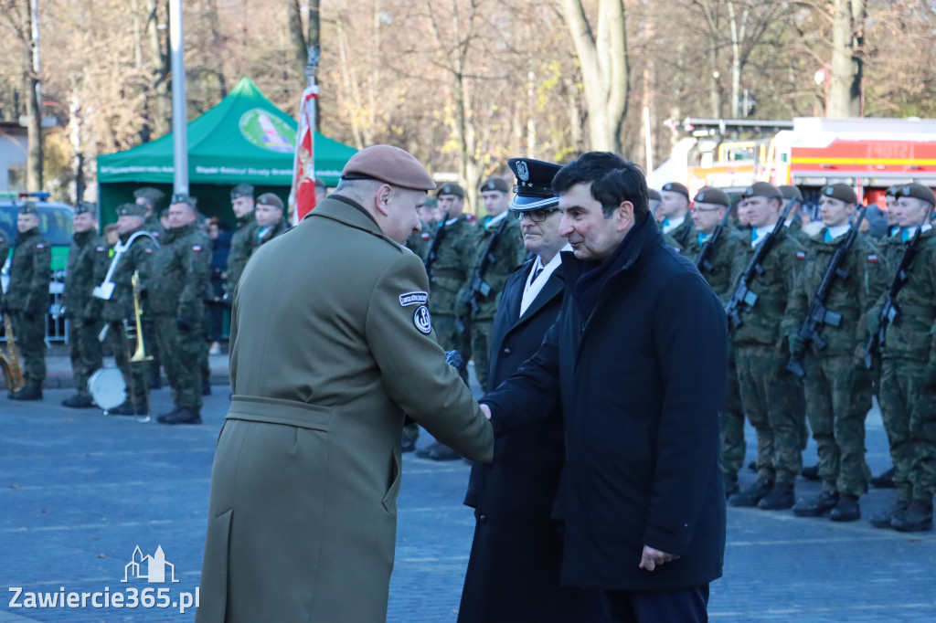 Fotorelacja: Uroczysta Przysięga Wojskowa Żołnierzy 13 Śląskiej Brygady Obrony Terytorialnej