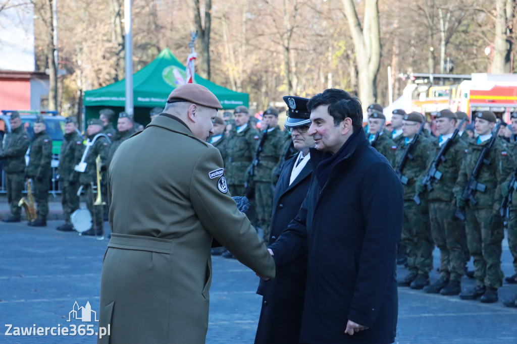 Fotorelacja: Uroczysta Przysięga Wojskowa Żołnierzy 13 Śląskiej Brygady Obrony Terytorialnej