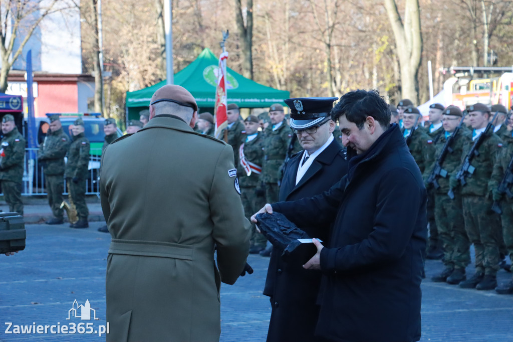 Fotorelacja: Uroczysta Przysięga Wojskowa Żołnierzy 13 Śląskiej Brygady Obrony Terytorialnej