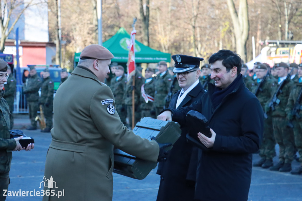 Fotorelacja: Uroczysta Przysięga Wojskowa Żołnierzy 13 Śląskiej Brygady Obrony Terytorialnej