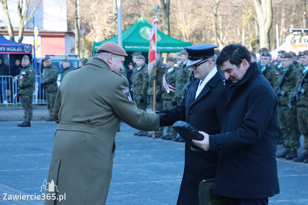 Fotorelacja: Uroczysta Przysięga Wojskowa Żołnierzy 13 Śląskiej Brygady Obrony Terytorialnej