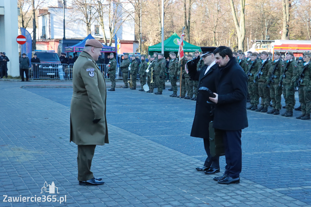 Fotorelacja: Uroczysta Przysięga Wojskowa Żołnierzy 13 Śląskiej Brygady Obrony Terytorialnej