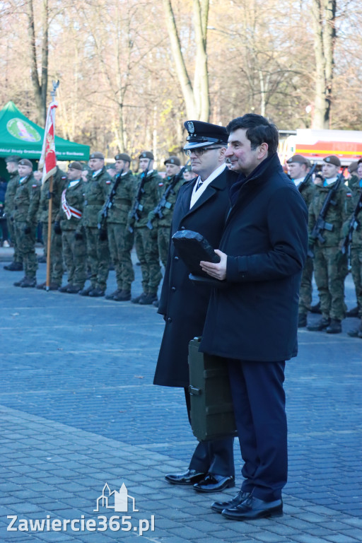 Fotorelacja: Uroczysta Przysięga Wojskowa Żołnierzy 13 Śląskiej Brygady Obrony Terytorialnej