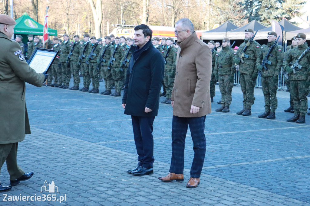 Fotorelacja: Uroczysta Przysięga Wojskowa Żołnierzy 13 Śląskiej Brygady Obrony Terytorialnej