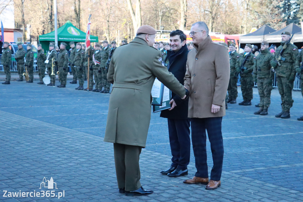 Fotorelacja: Uroczysta Przysięga Wojskowa Żołnierzy 13 Śląskiej Brygady Obrony Terytorialnej